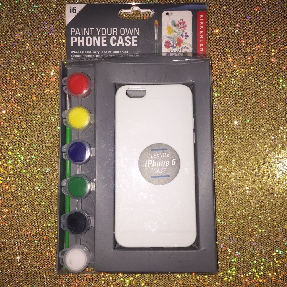 🛍iPhone 6 Paint your own case🛍